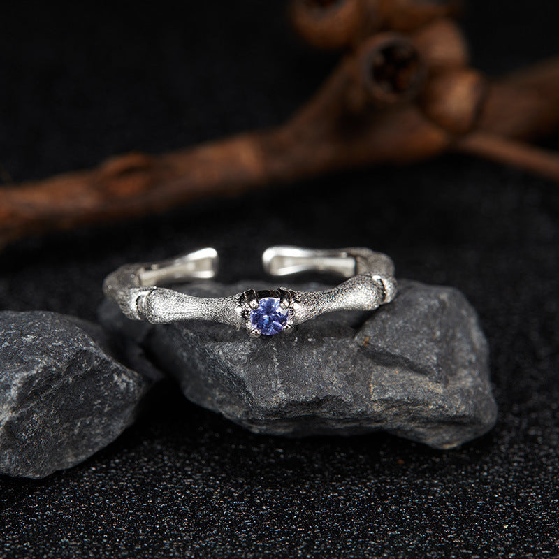 Garnet gemstone ring