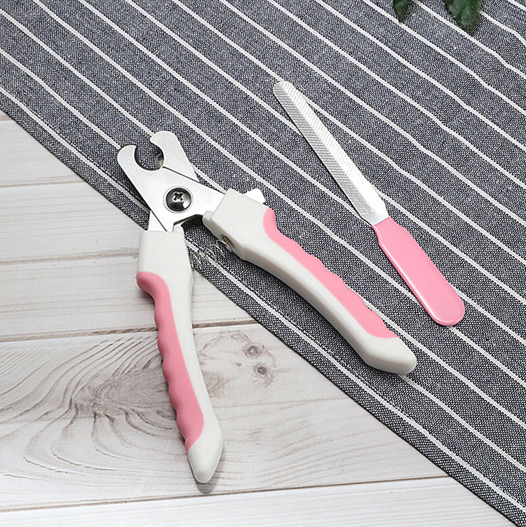 Pet Nail Clipper Stainless Steel Blade with Safety Guard
