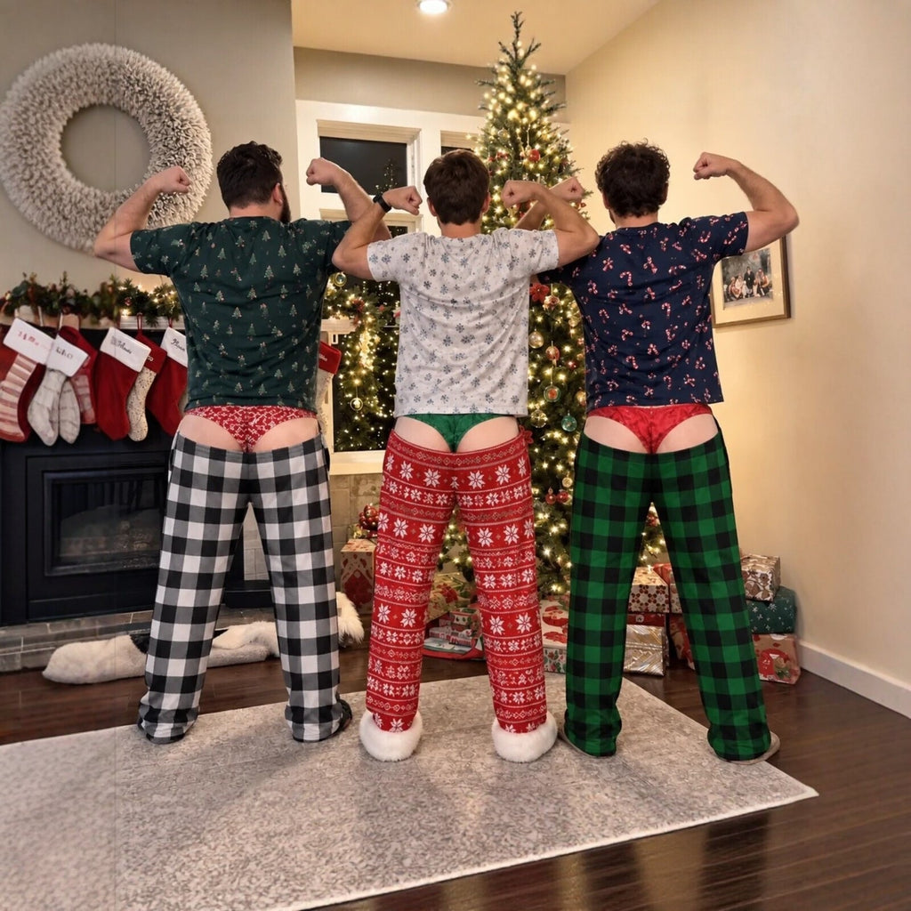 Christmas 3D Print Cotton Lounge Pants