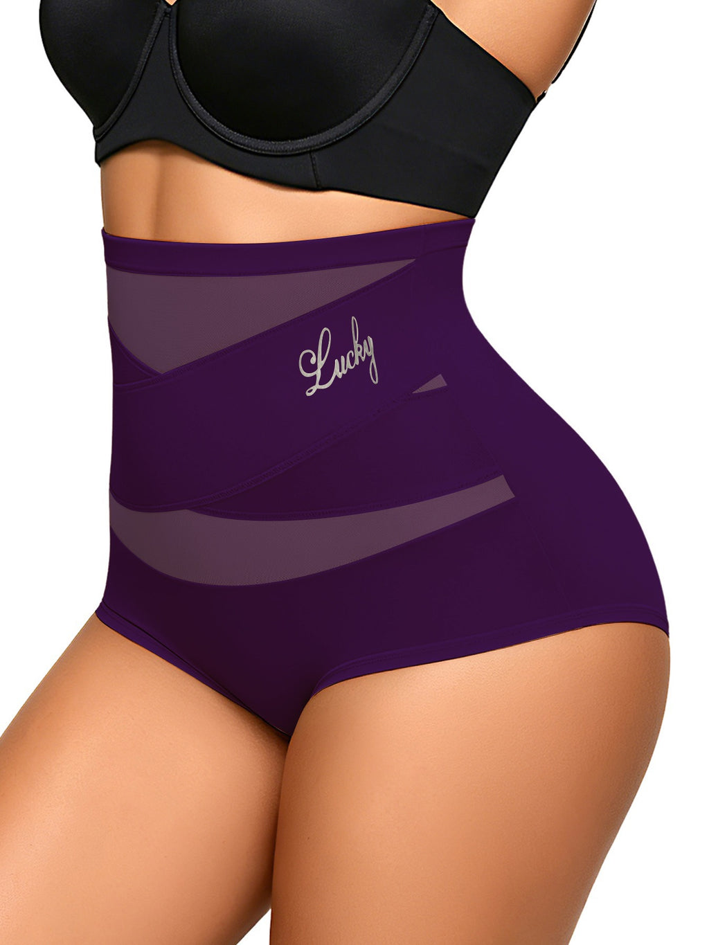 Women's high-waisted slimming and shaping pants