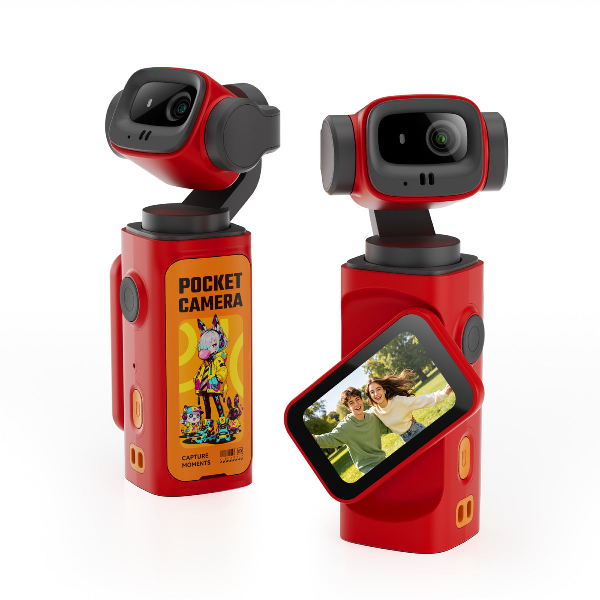 Handheld gimbal camera G105 outdoor sports camera pocket camera teemdrop