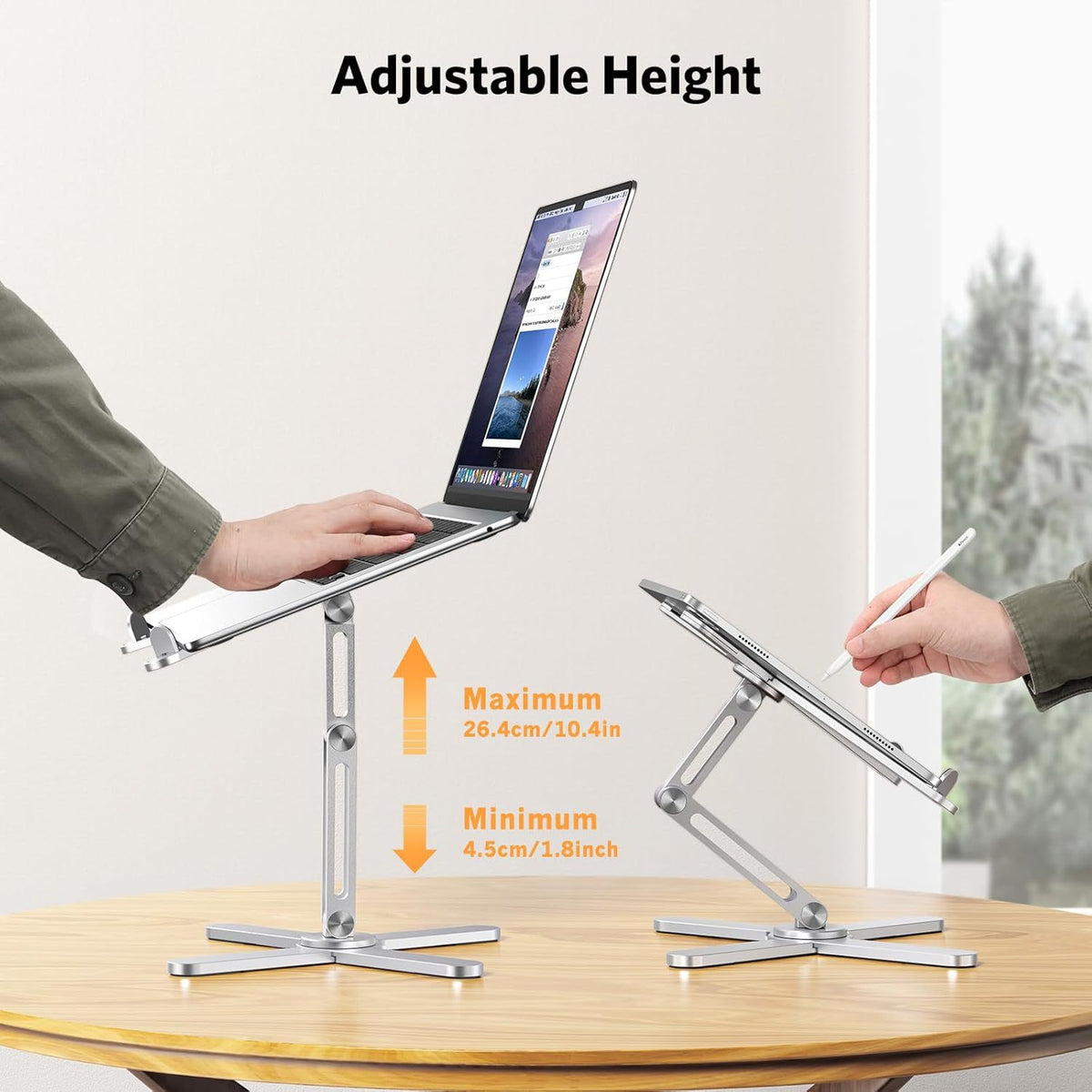 Adjustable Aluminum Laptop Stand
