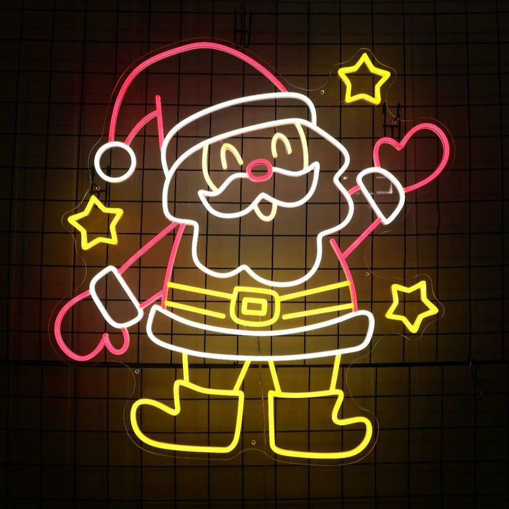 Dimmable LED Neon Light for Christmas Party Wall Decor USB Powered teemdrop