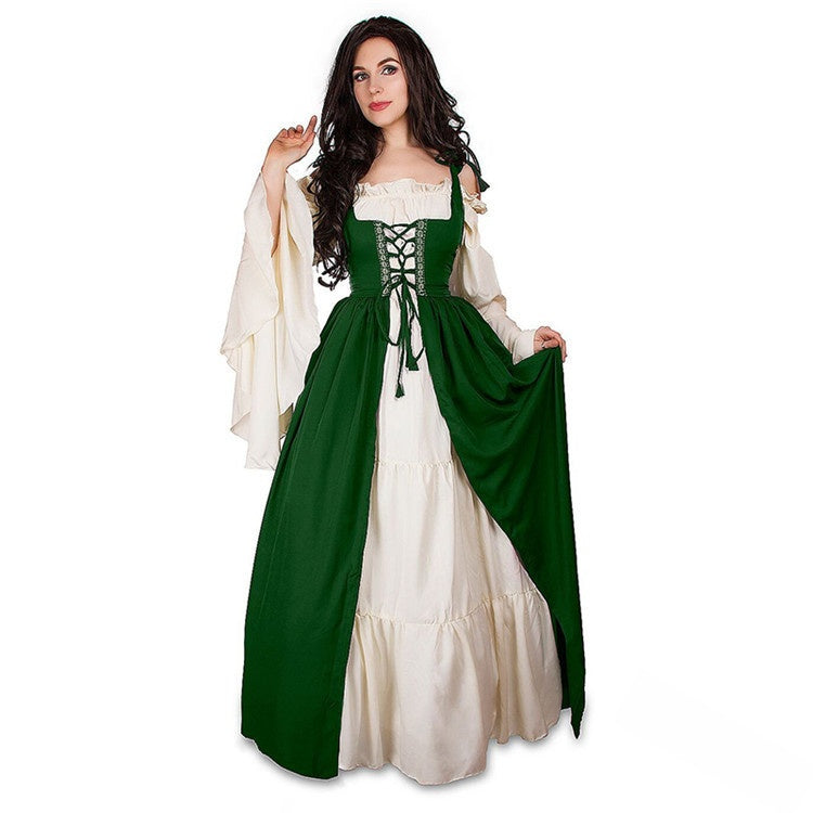 Medieval Court Two-Piece Performance Dress