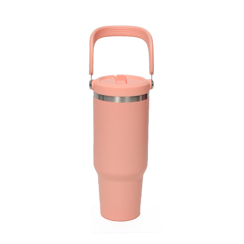 Large-capacity portable insulated cup