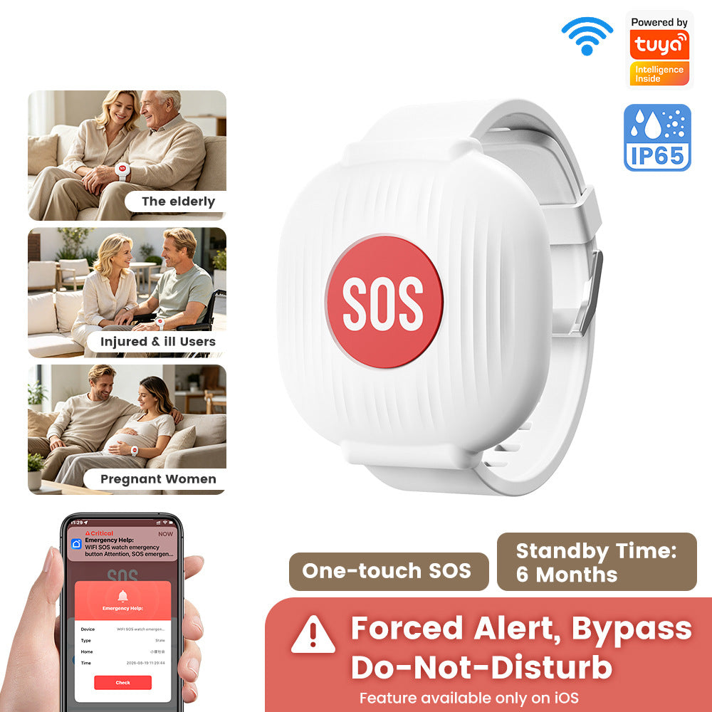 Smart Emergency SOS Alert Watch