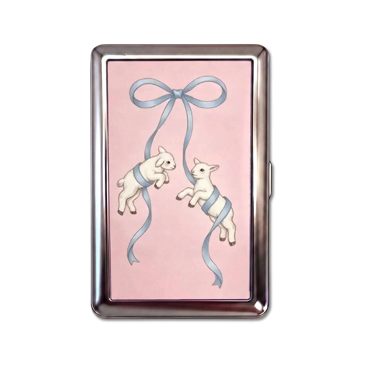 Vintage Style Zinc Alloy Multi-Functional Card and Cash Holder Box teemdrop