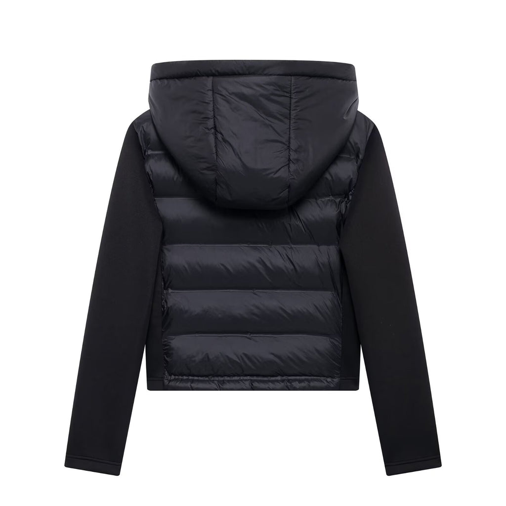 Women's Hooded Long Sleeve Zip-Up Lightweight Cotton-Padded Jacket teemdrop