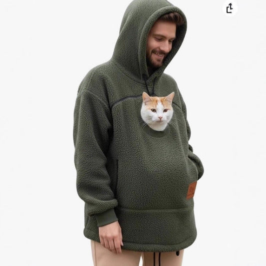 Hooded Polar Fleece Sweatshirt