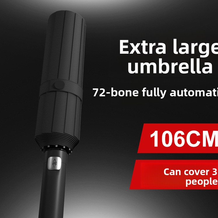 Automatic Folding Umbrella with Sun Rain Protection