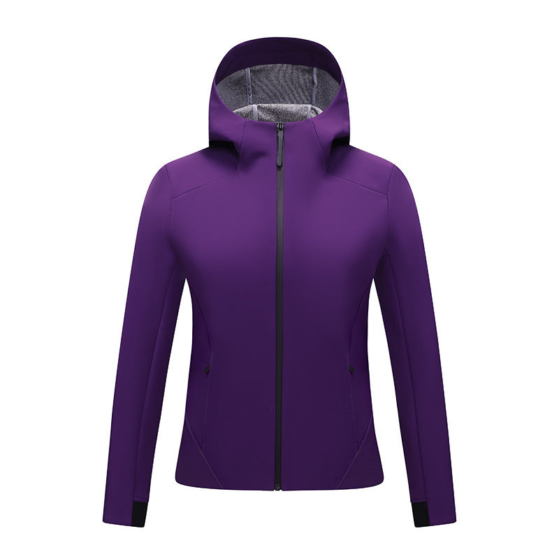 Unisex Windproof Waterproof Softshell Jacket teemdrop