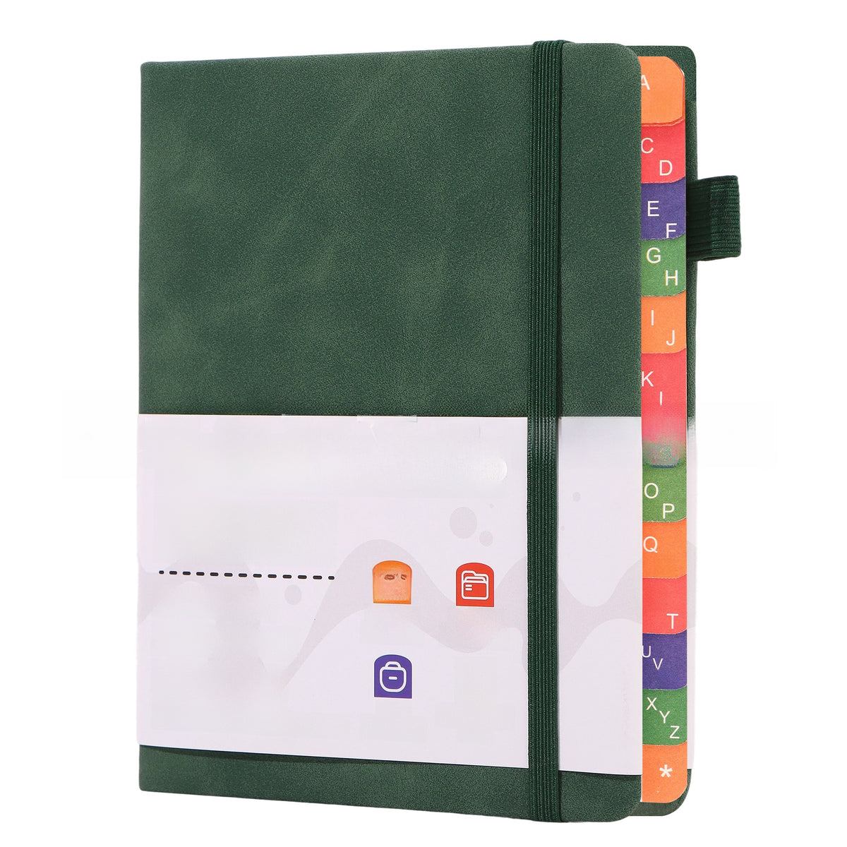 Strap Password Organizer Notebook