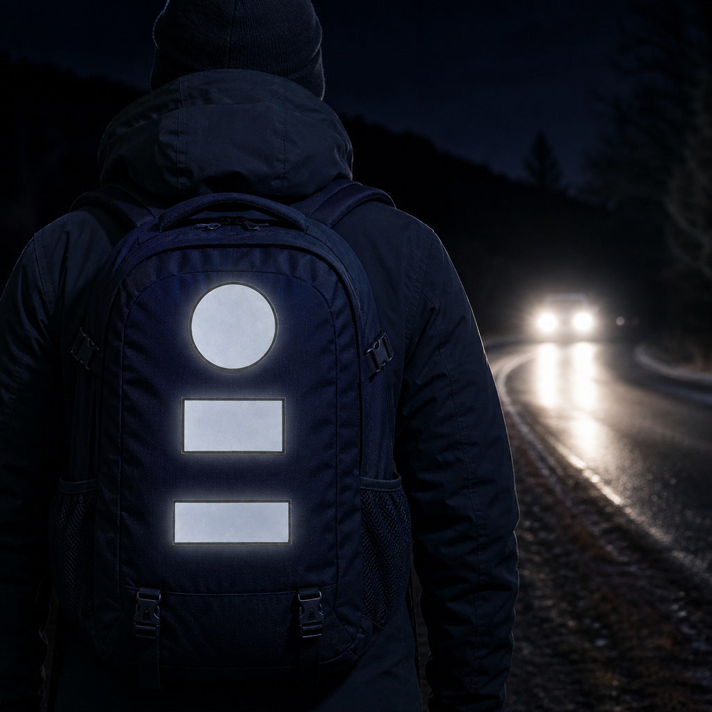 Reflective Writable Adhesive Patches