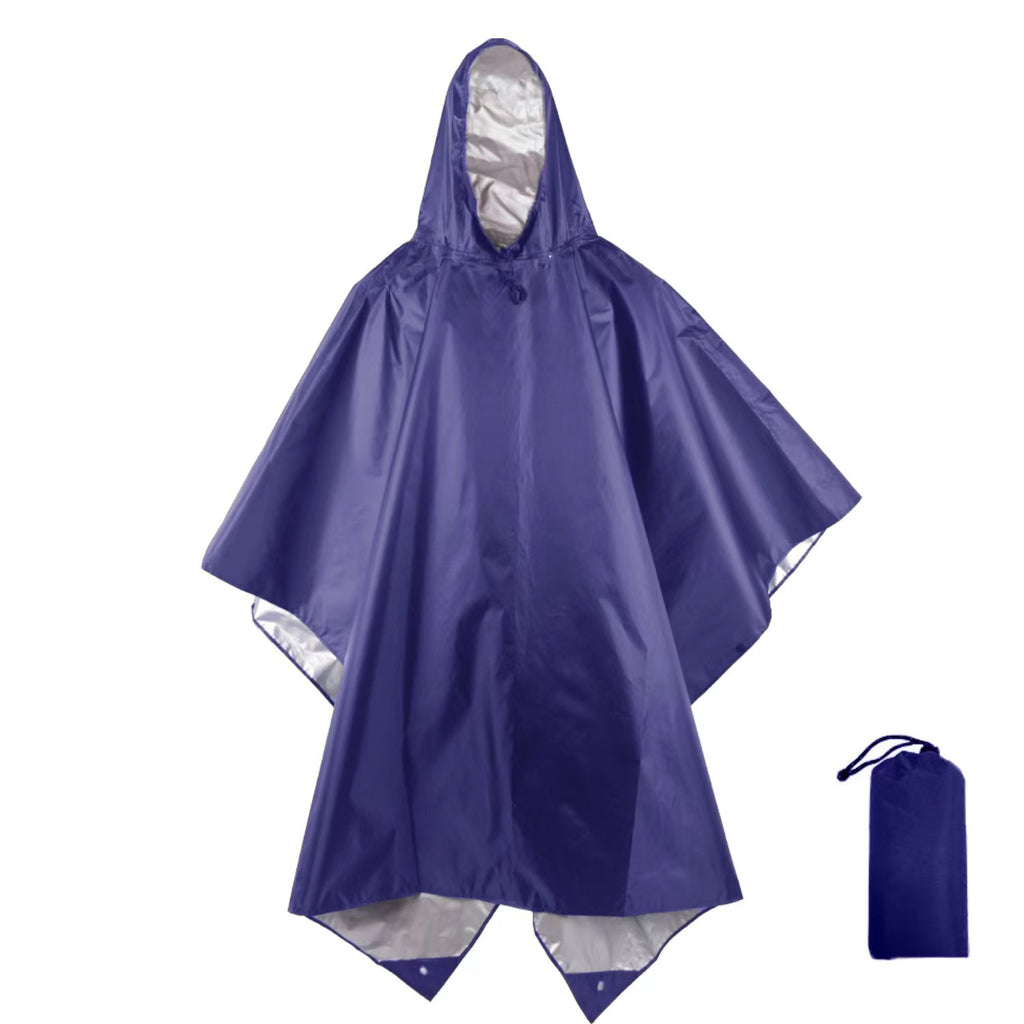 Fashionable cape raincoat for outdoor use teemdrop