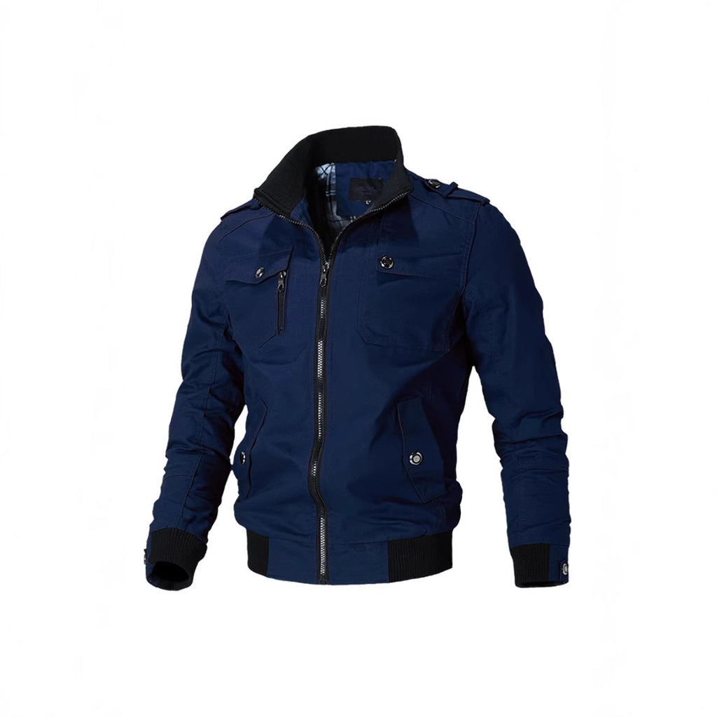 Fitted Zipper Jacket for Men