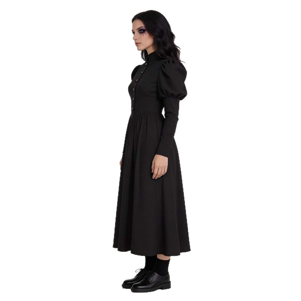 Vintage court-style long dress