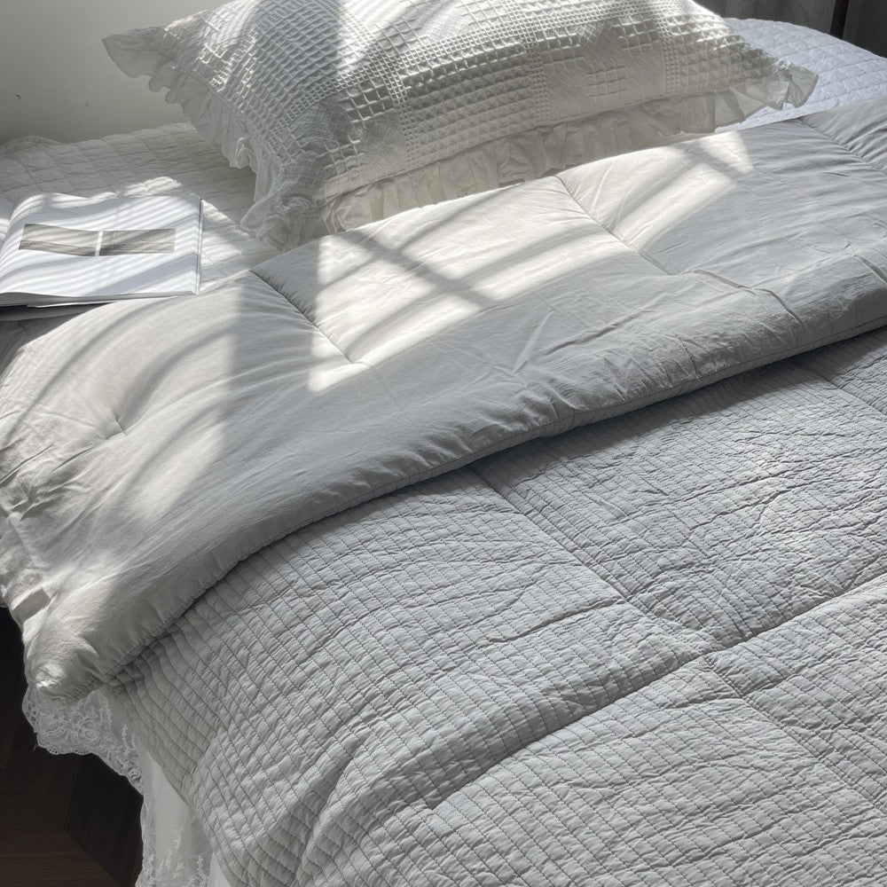 Korean Sand Wash Cotton Quilt