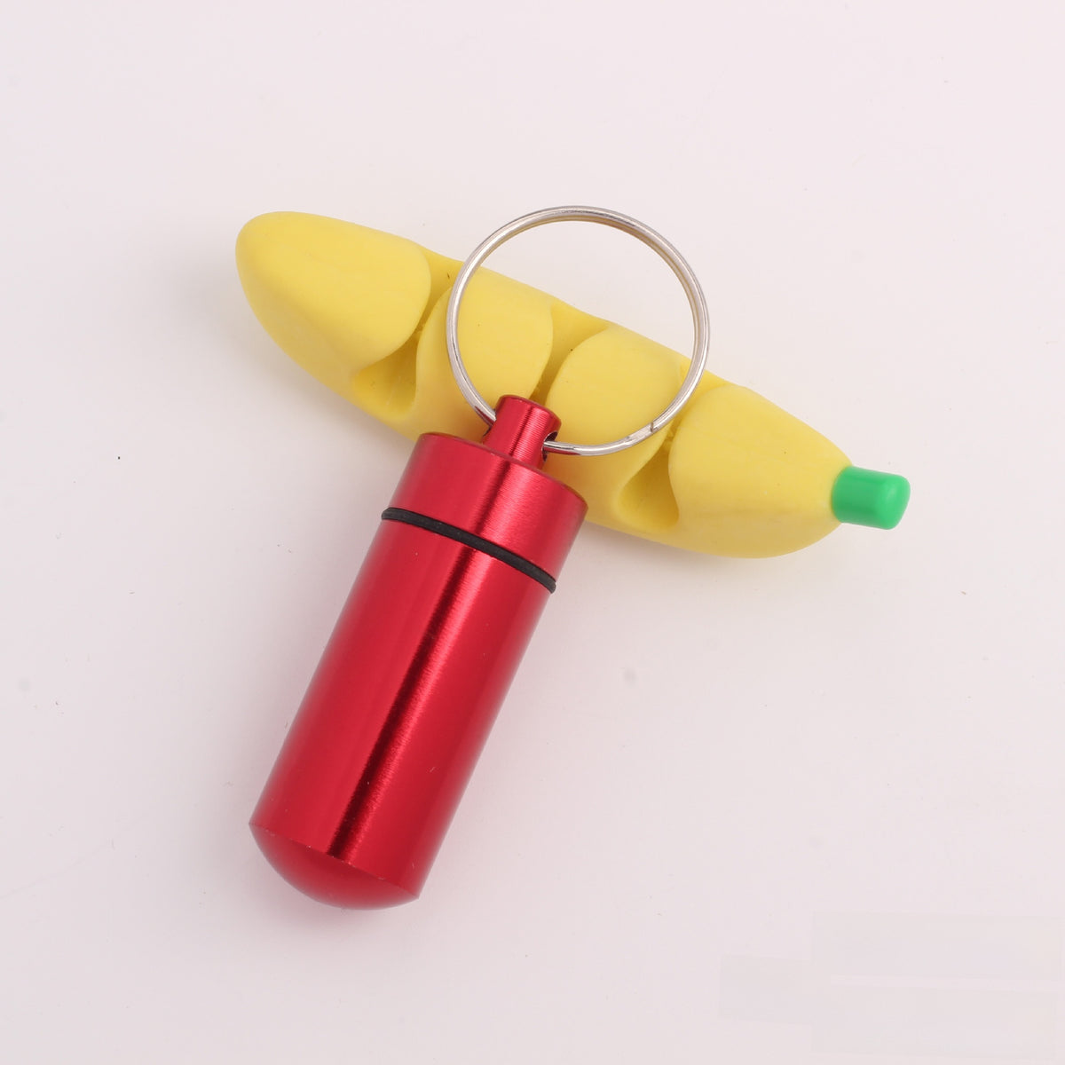 Mini Portable Aluminum Alloy Pill Bottle