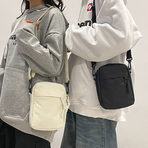Unisex Oxford Cloth Urban Simple Crossbody Shoulder Backpack Bag teemdrop