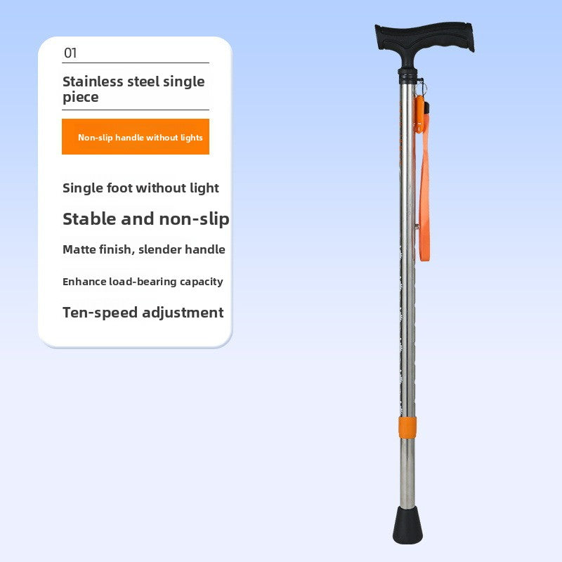 Anti-accident walking sticks for the elderly