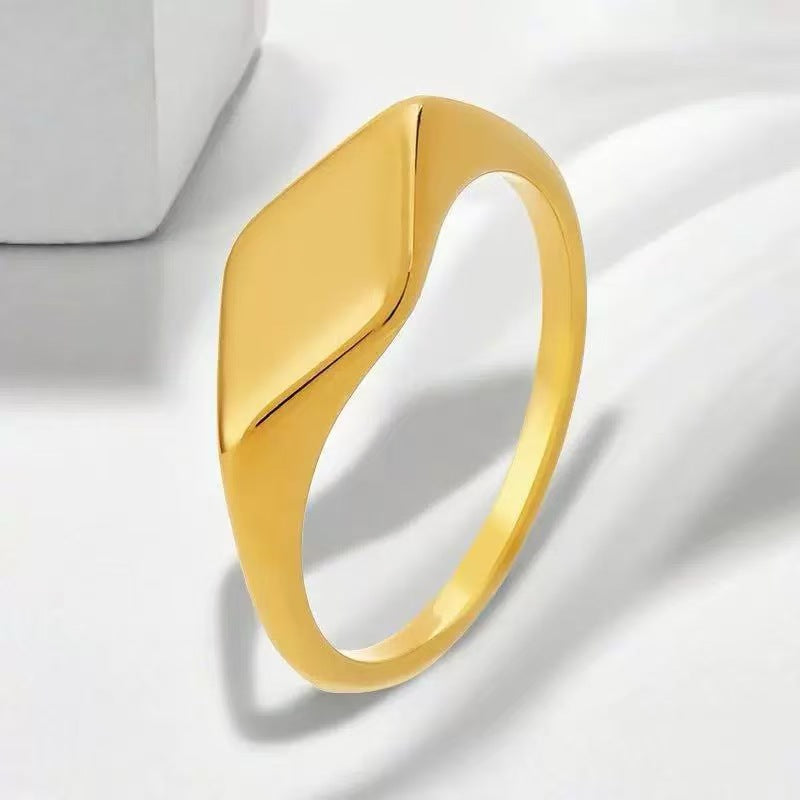Stainless steel ring jewelry