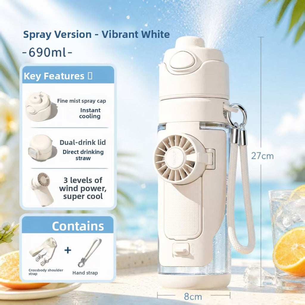 Spray water cup
