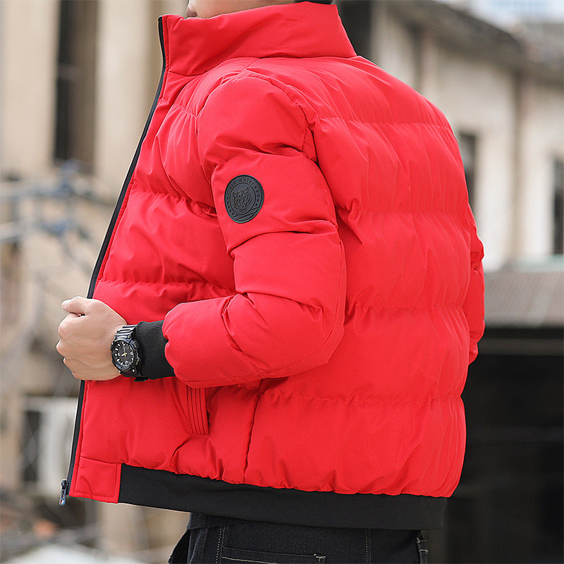 Men's Stand Collar Cotton Jacket teemdrop