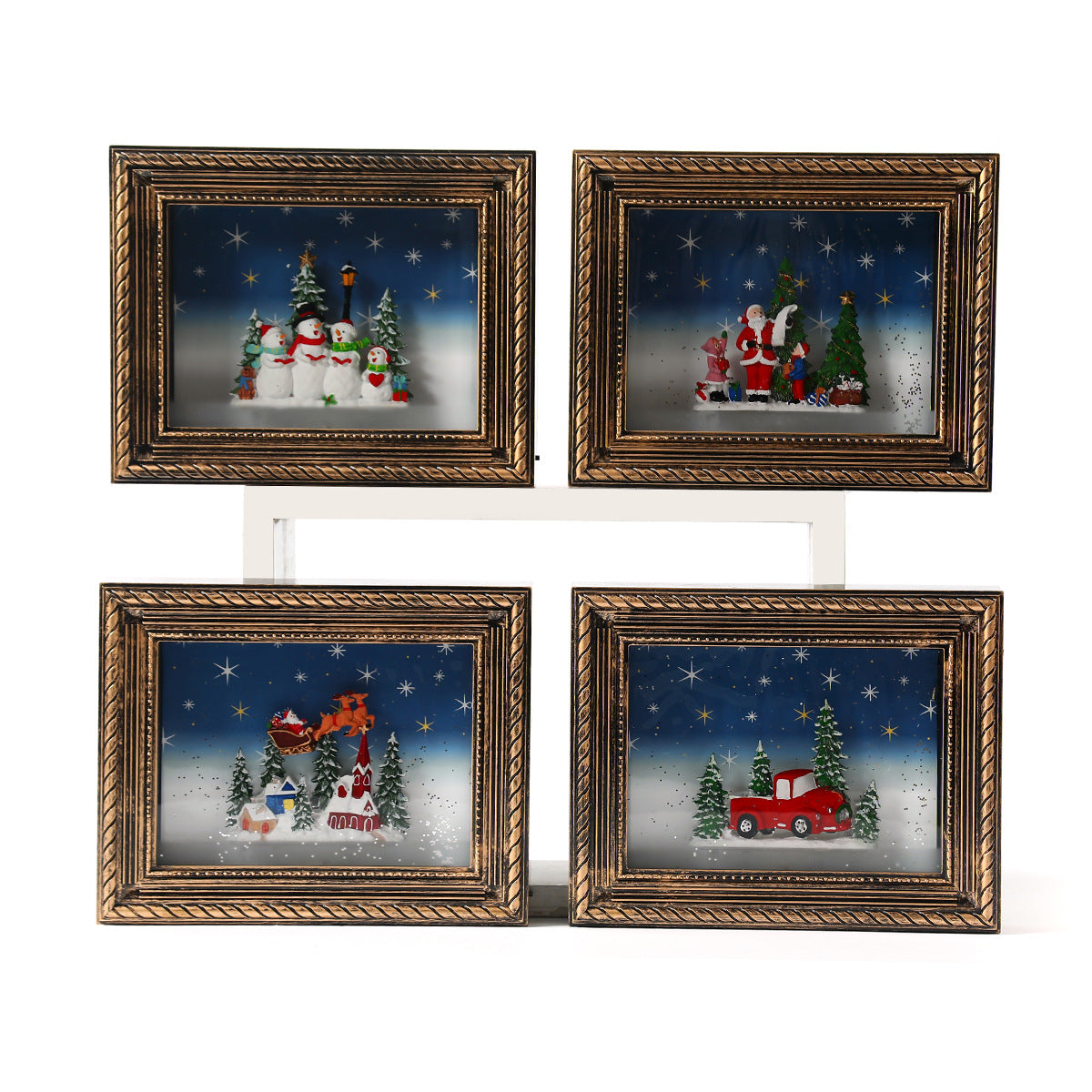 Christmas Musical Photo Frame with Lighting