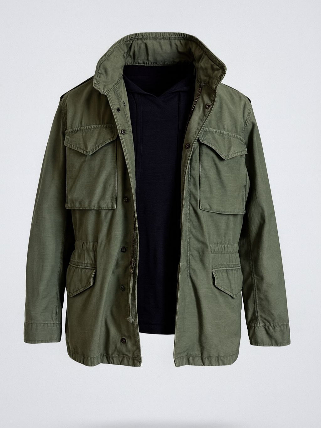 Men's Casual Multi-Pocket Long-Sleeve Jacket teemdrop