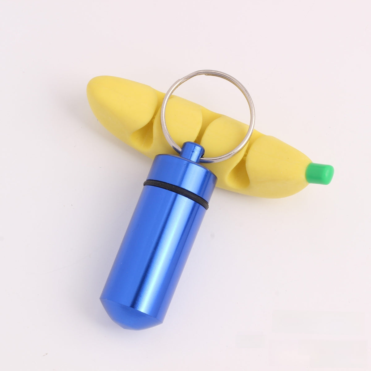 Mini Portable Aluminum Alloy Pill Bottle