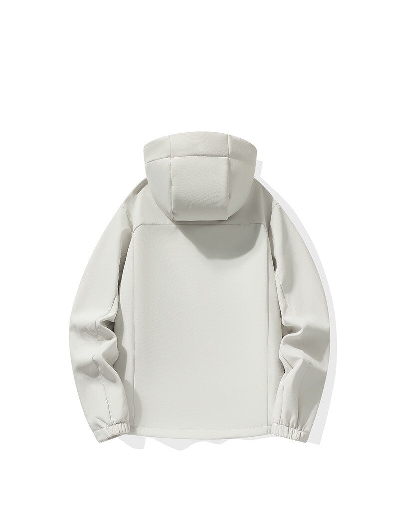 Soft-shell coat teemdrop