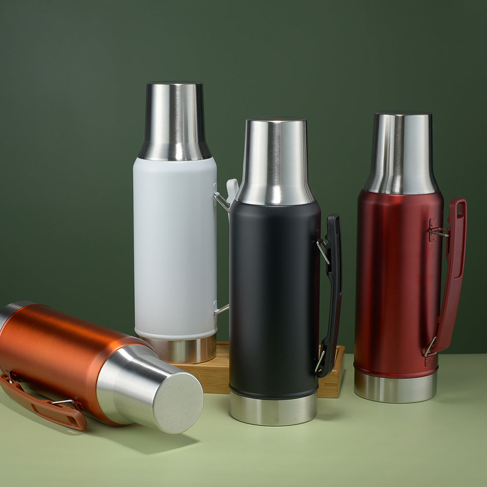 Stainless steel vacuum insulation pot Outdoor teemdrop