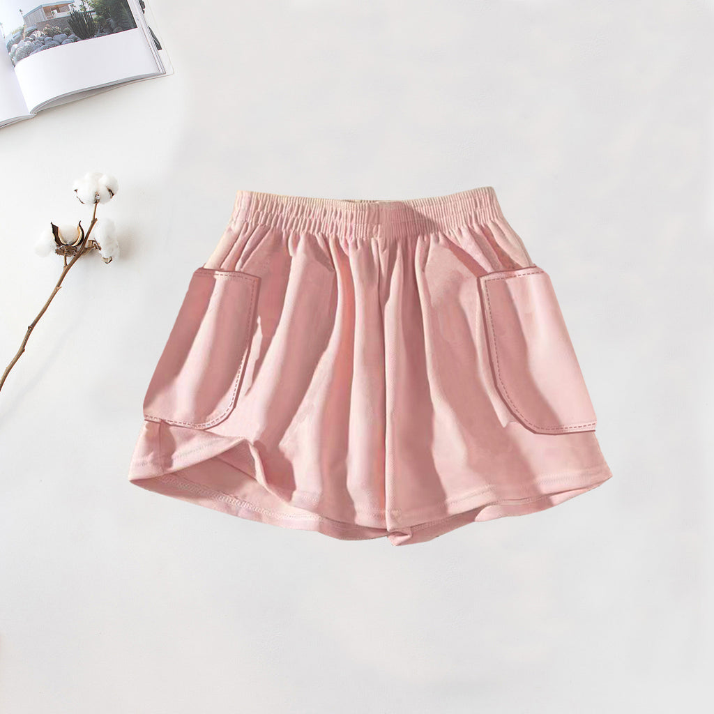 Cotton Home Pants Pajama Pants Women's Summer Shorts Loose Casual Home Outer Wearing Thin Double Pockets