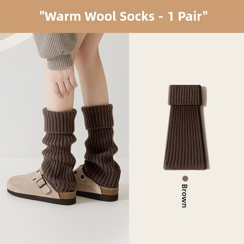 wool leg warmers