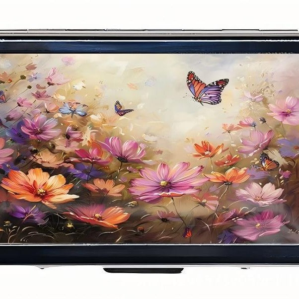 Vintage Style Zinc Alloy Multi-Functional Card and Cash Holder Box teemdrop