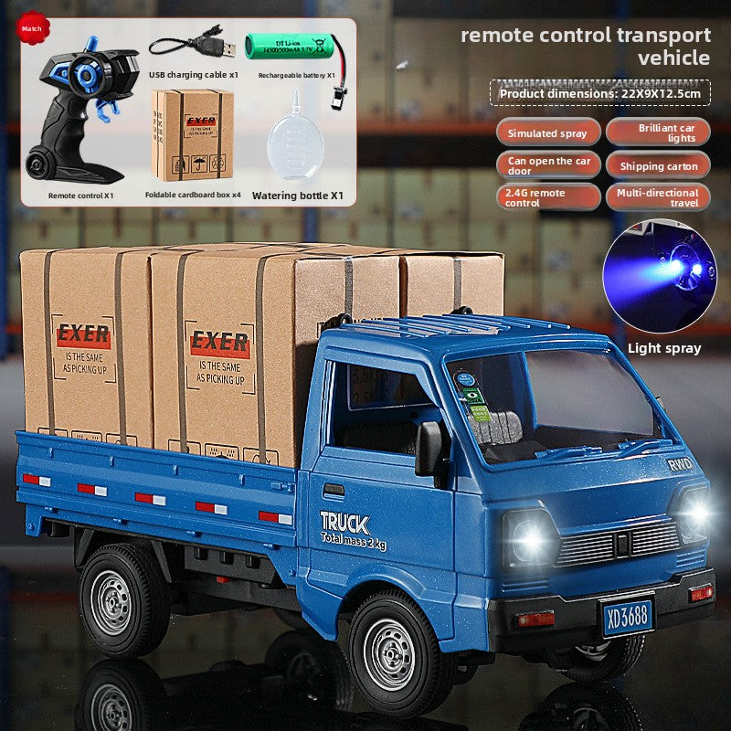 1:16 Remote Control Truck with Spray Sound and Light