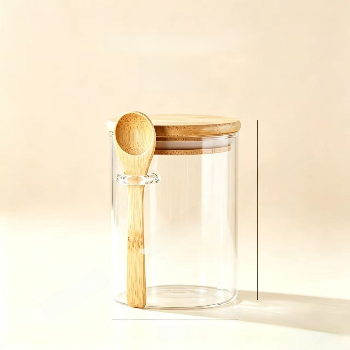 Glass Food Storage Jar