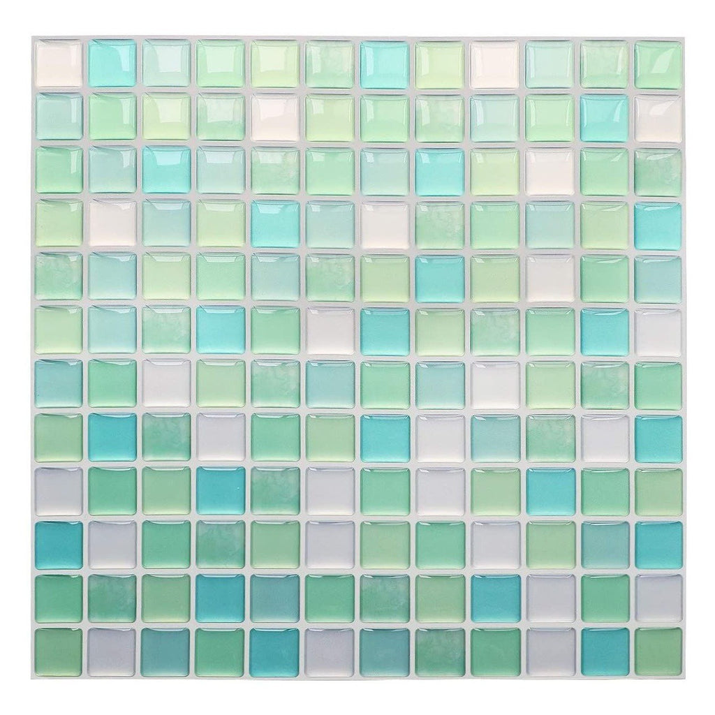 3D Self-Adhesive PET Mosaic Tile Wall Sticker for Home Decoration teemdrop
