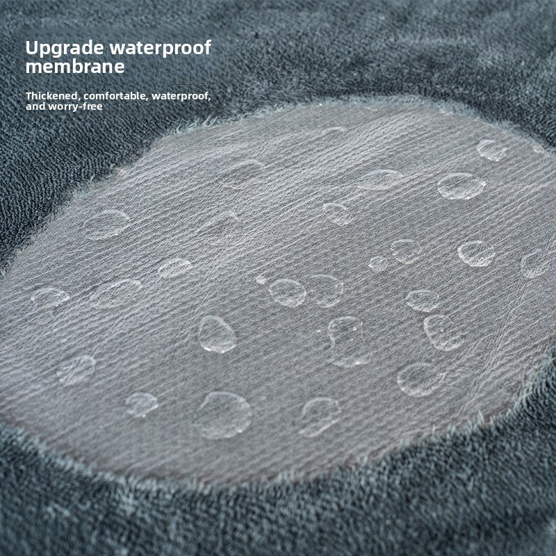 Waterproof Double-Sided Fleece Pet Blanket Machine Washable Thickened Comfort Mat teemdrop