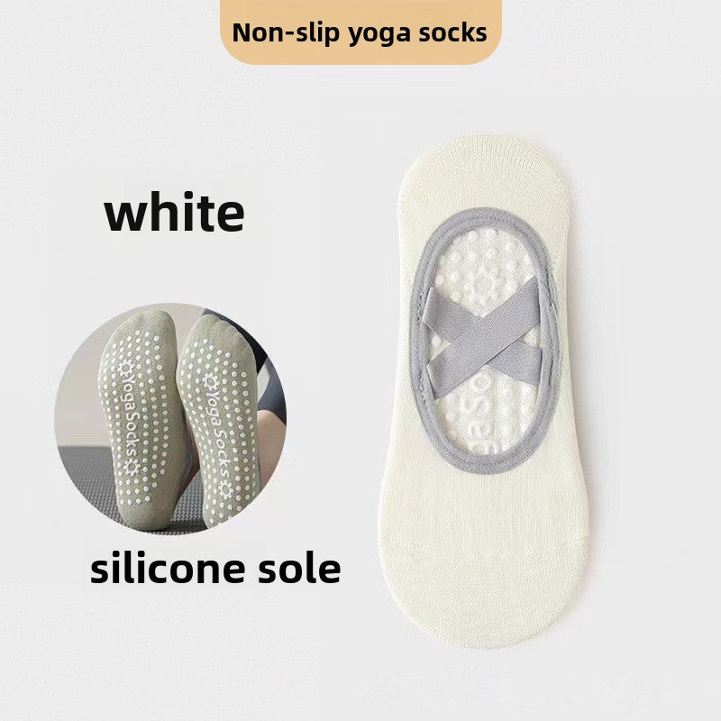 Women's Seamless Silicone Grip Yoga Pilates Socks