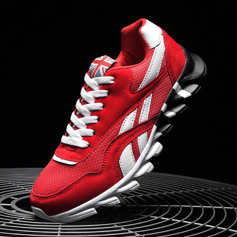 Men's Breathable Blade Sole Sneakers