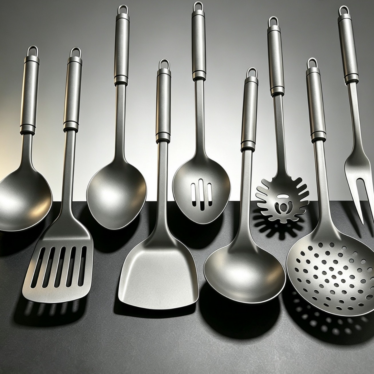 Pure Titanium Kitchen Utensil Set