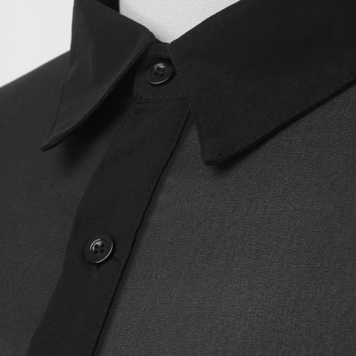 Men's Mesh See-Through Shirt