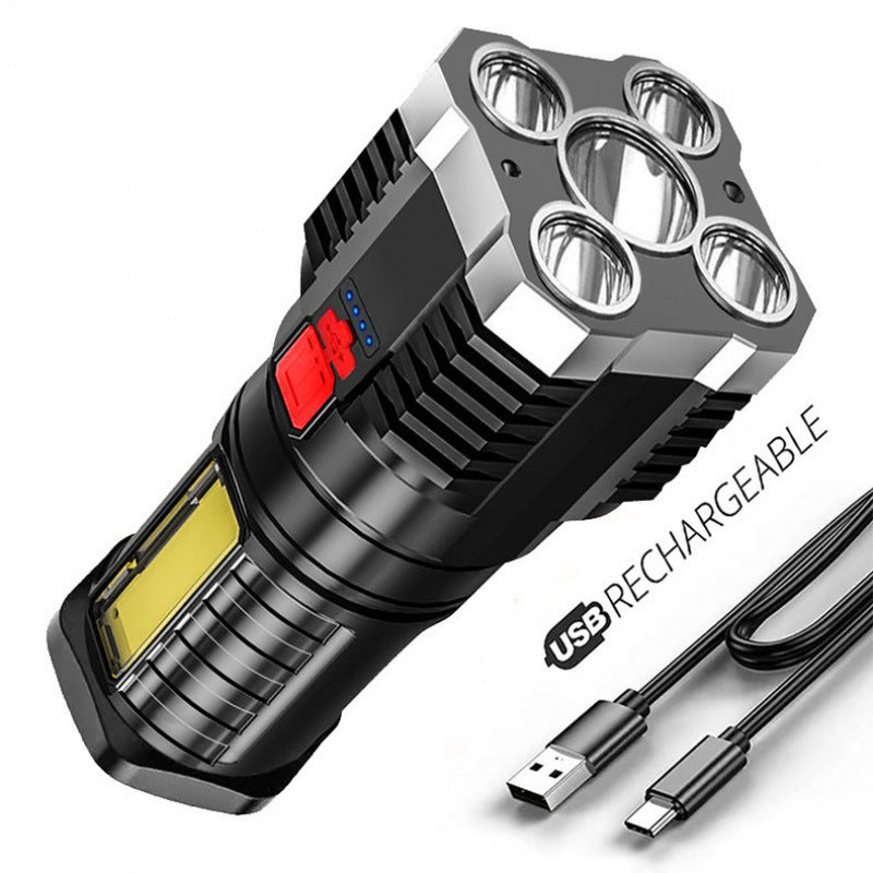 5-LED Rechargeable Flashlight