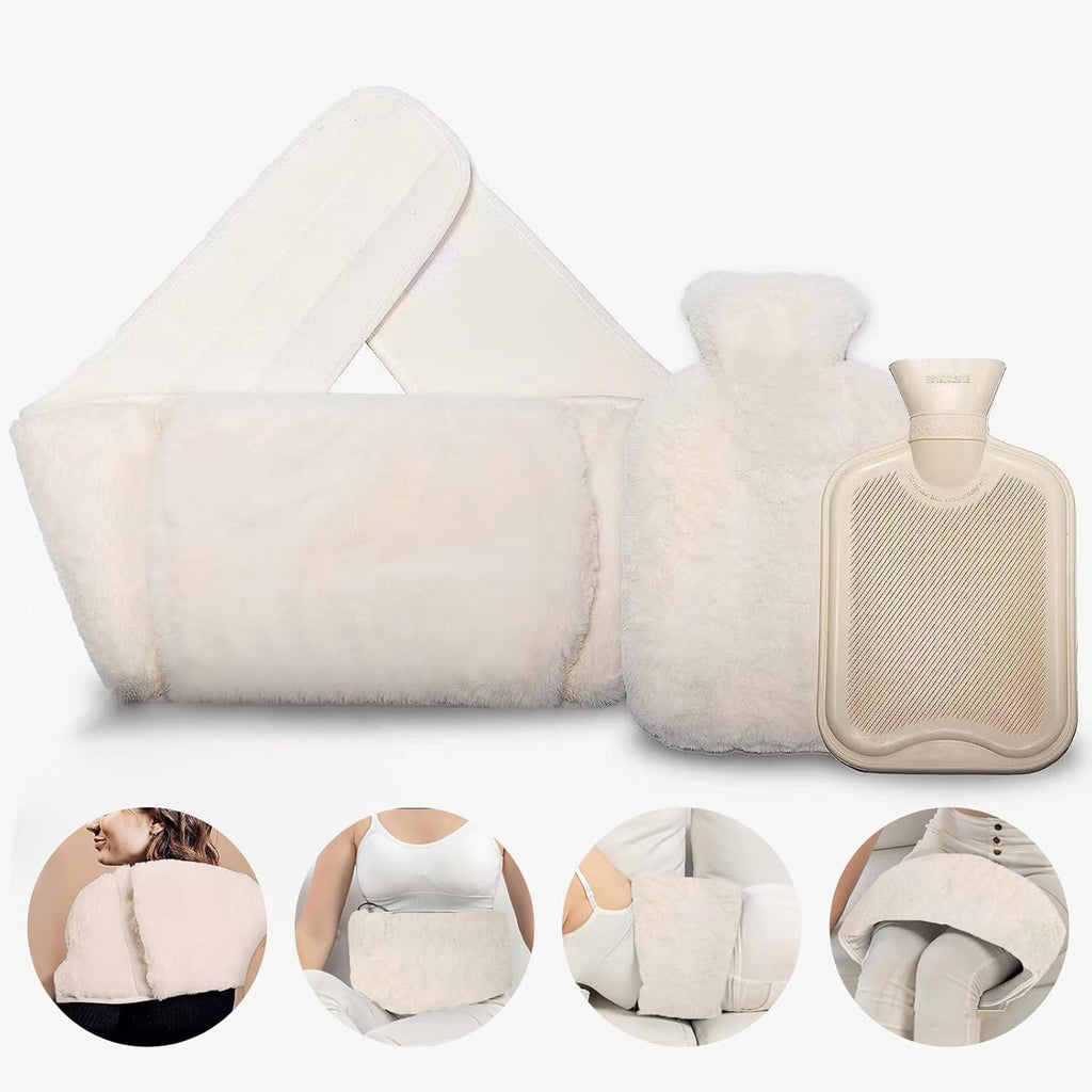 Water-filled hot water bag