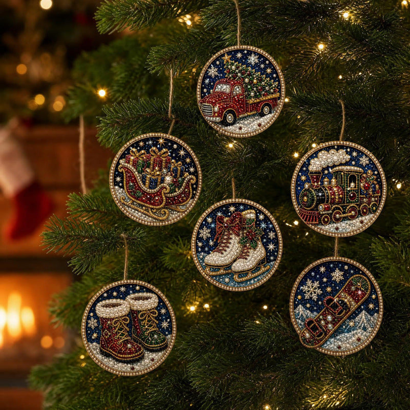 Christmas Wooden Decorations