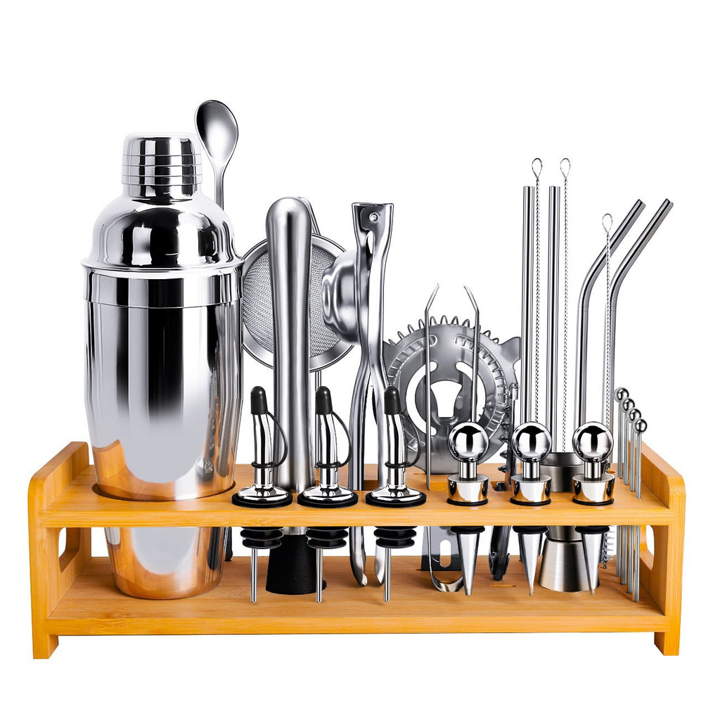 Shaker set with stand