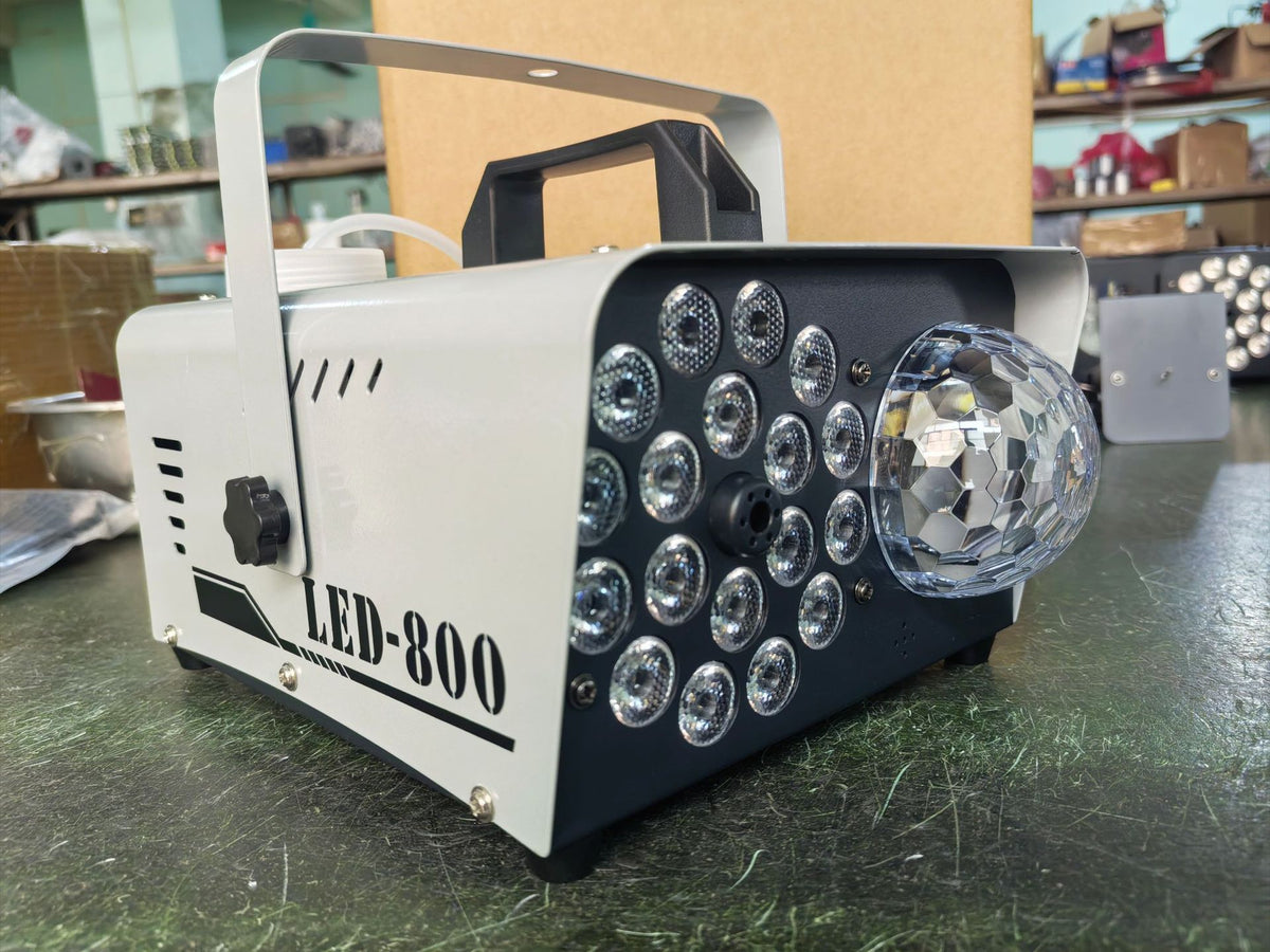 Remote control stage fog machine