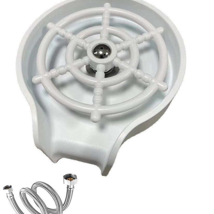 Automatic Press Cup Washer Faucet
