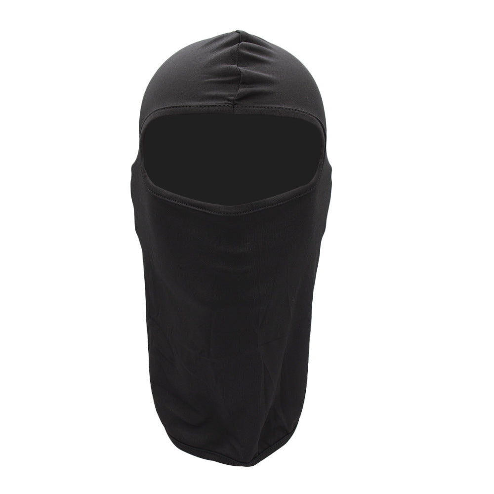 Riding helmet for sun protection